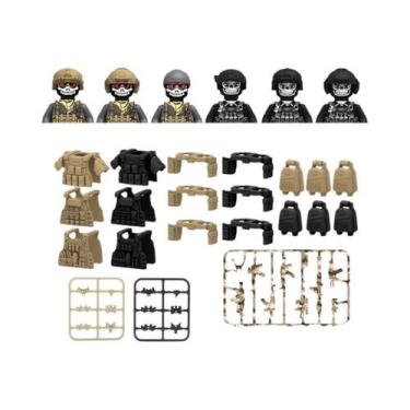 Imagem de Brinquedos De Blocos De Montar Mini Bonecos Humanoides Para Crianças, 