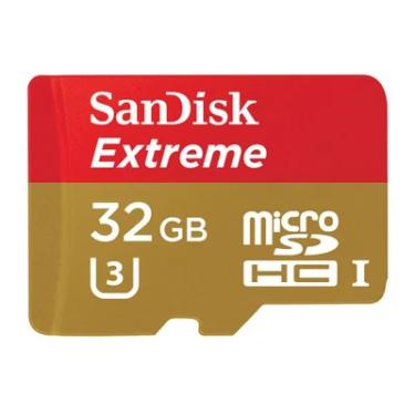 Imagem de Cartão de Memória SanDisk MicroSD 32GB com Adaptador