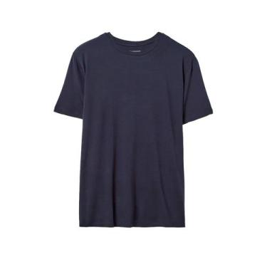 Imagem de Camiseta Masculina Oficina Reserva Casual Move Modal Confortável, Azul