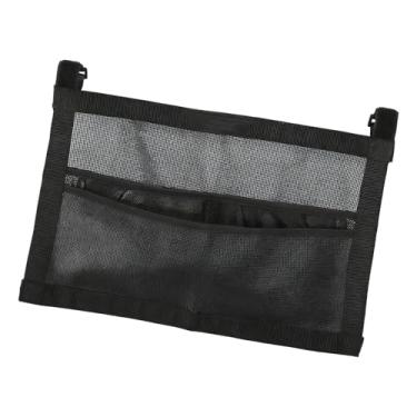 Imagem de oshhni Suporte para Raquetes de Pingue-pongue, Organizador Reutilizável para Pendurar Raquetes, Bolso em Tela.