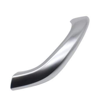 Imagem de Porta Interior Do Carro Esquerda Direita Puxar Alça Exterior Capa Painel Guarnição Substituição Compatível Com Bmw X1 X2 F48 F49 F39 2016-2020 51417417513(Silver Left)