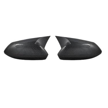 Imagem de Capa Para Espelho Lateral De Carro, Fibra De Carbono/Preta Brilhante, Capa Para Espelho Retrovisor, Compatível Com Toyota Corolla 2019 2020(Carbon Fiber)