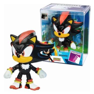 Imagem de Boneco Shadow Turma do Sonic Fandom Box Colecionável - Líder Brinquedo