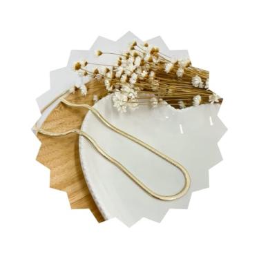 Imagem de ROHNES Colar Feminino Folheado a Ouro 18k, Snake Média 45cm, Dourado, Aço Inoxidável