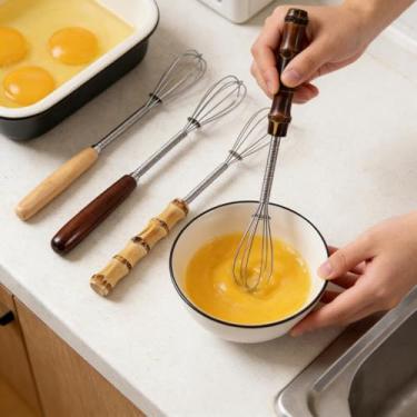 Imagem de Batedor de ovos, adequado para cozinhar e assar, batedor de ovos/batedeira.