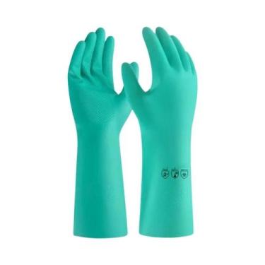 Imagem de Luvas De Látex De Borracha Impermeáveis E Resistentes a Óleo Para Lava