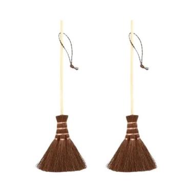 Imagem de Conjunto De Mini Vassouras De Cabelo Macio 1-10 Peças, Escova De Palha