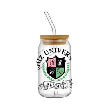 Imagem de Adesivos 3D UV DTF Wicked Elphaba 16oz Para Copos, Canecas E Garrafas 