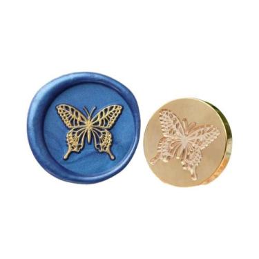 Imagem de Convites De Casamento, Envelopes Decorativos, Selo De Cera De Latão Co