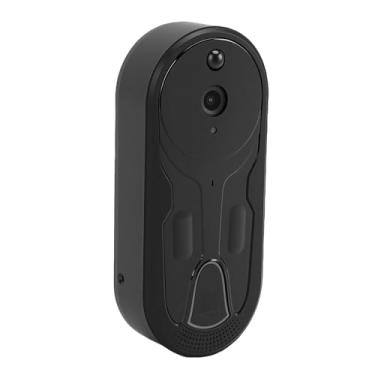 Imagem de SUNGOOYUE Campainha de Vídeo Circular, Câmera de Campainha de Vídeo Wi-fi Com áudio Bidirecional, Visão Noturna, Armazenamento Em Nuvem 1080p HD 166 Grande Angular Pir Detecção Humana para