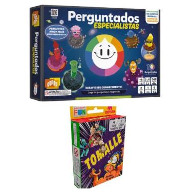 Imagem de COMP Kit Jogos de Tabuleiro e Cartas: Perguntados Especialistas Copag 