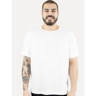 Imagem de Camiseta Individual Comfort Pima Soft Touch Logo Branca-Masculino