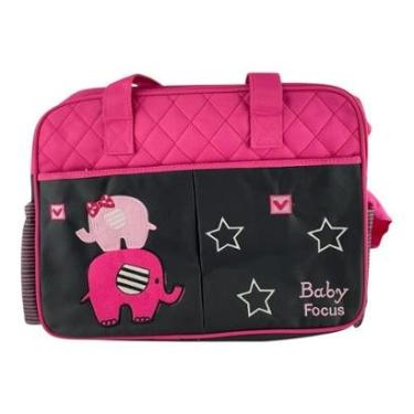 Imagem de Bolsa Focus Para Bebês Estampada Com Alça e Trocador-Feminino