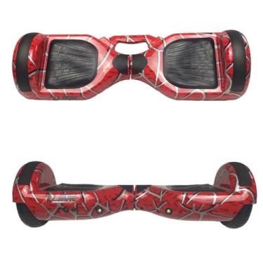 Imagem de Hoverboard Vermelho Com Controle De Peso - GBG STORE
