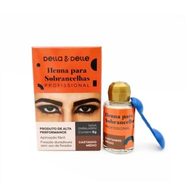 Imagem de Henna Castanho Médio Della&Amp;Delle 8G