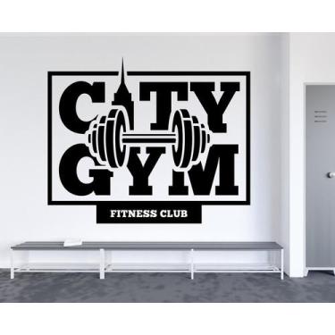 Imagem de Adesivo de parede  academia e musculação  - Ambiente dekorado, 50cm, p