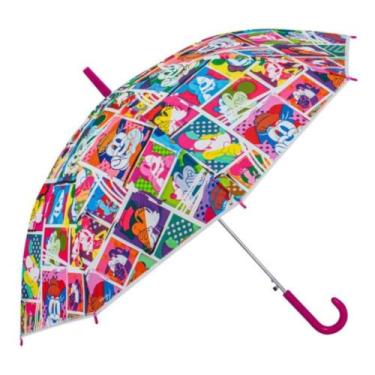 Imagem de Guarda Chuva Sombrinha Mickey Amigos Disney Infantil Criança