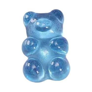 Imagem de Decorações De Unhas Kawaii 3D Com Urso De Gelatina Em Resina E Strass,