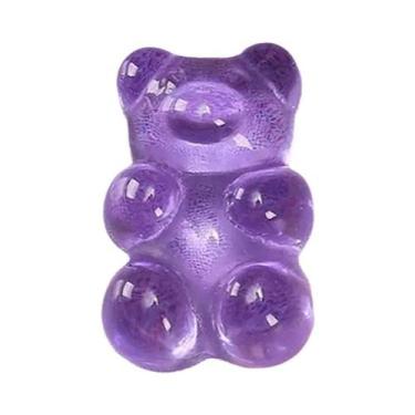 Imagem de Decorações De Unhas Kawaii 3D Com Urso De Gelatina Em Resina E Strass,
