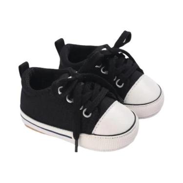 Imagem de Tênis Unissex Para Bebês, Lona, sola De Borracha Antiderrapante, Confo