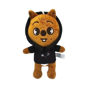 Imagem de Brinquedo De Pelúcia Wolf Chan Da Stray Kids, Boneco Kawaii SKZOO Para