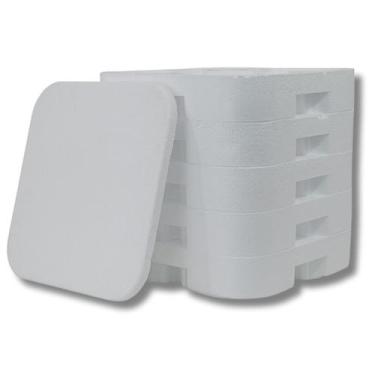 Imagem de Kit c/ 5 un. isopor para marmitex e 1 un. tampa - TAMAROZZI