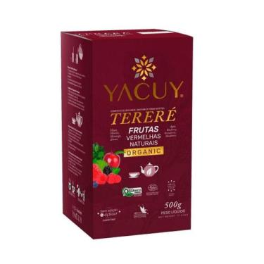 Imagem de Erva Mate Chimarrão Terere Yacuy GREEN FRUTAS VERMELHAS 500g