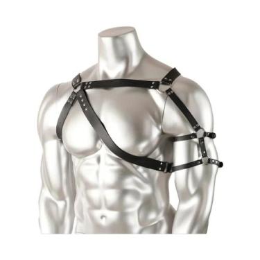 Imagem de Protetor De Peito Masculino Gladiator Com Alça Para Equipamento De Ama