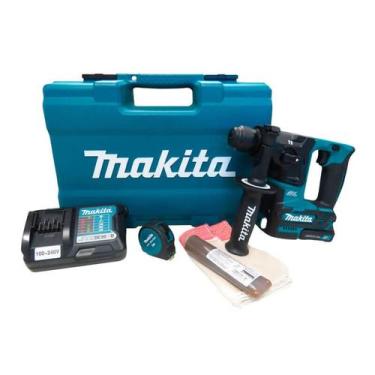 Imagem de Martelete Rotativo à Bateria e 61 Acessórios Makita HR166DWAX1