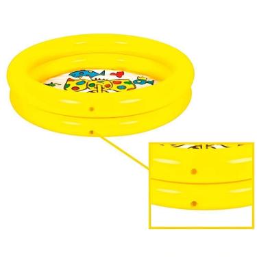 Imagem de Piscina Inflável Redonda Elefante Colorido Infantil 46 Litros