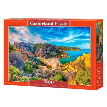 Imagem de Puzzle 1500 Peças Costa de Sardenha Castorland 152254