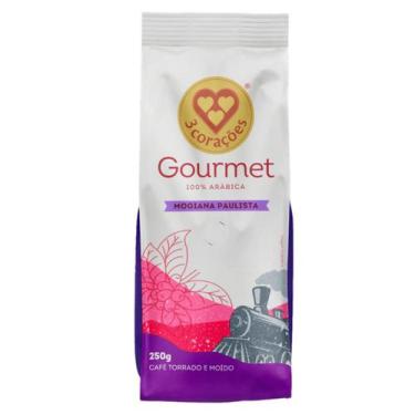 Imagem de Café Torrado E Moído Gourmet 3 Corações Mogiana Paulista 250g -, Mogia