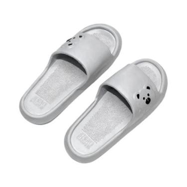 Imagem de Chinelos Femininos Leves De Urso Em Desenho Animado, Macios De EVA, An