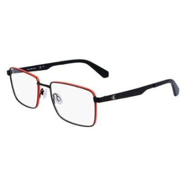 Imagem de Armação de Óculos Calvin Klein Jeans CKJ23223 002 - Preto 54-Masculino