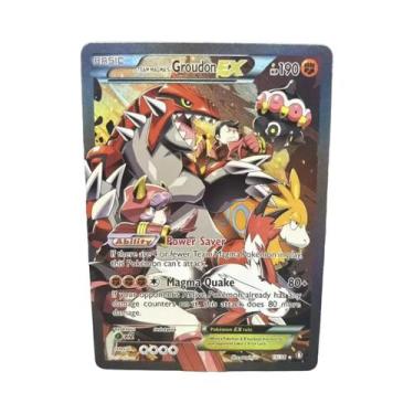 Imagem de Cartas PTCG Psyduck, Salamence, Crobat, Mewtwo DIY EN - Jogo Clássico 