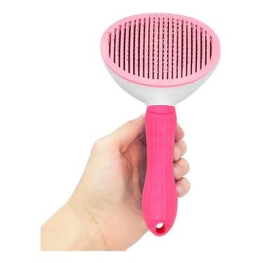 Imagem de Escova Pelos Pet Automatica Rasqueadeira Magica Gato Cao New - Congrat