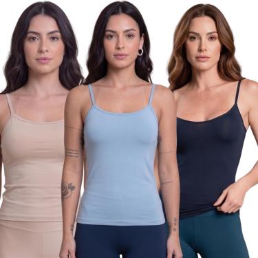 Imagem de KIT 3 Camiseta Microfibra Regata Dry Vekyo Blusa Para Treino Academia Moda Fitness Musc...