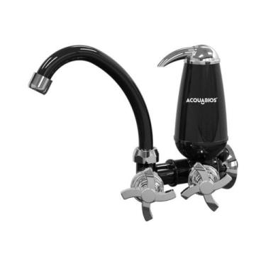 Imagem de Filtro de Água com Torneira Acquabios Acqua E05 Bica Móvel Quadriseta 