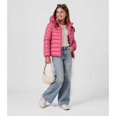 Imagem de Jaqueta Infantil Menina Peluciada Sea Surf Rosa, 10, Rosa
