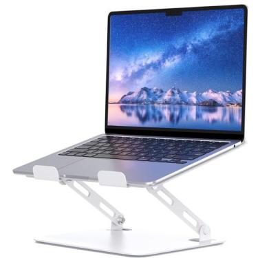 Imagem de Suporte para laptop SOUNDANCE ajustável para 10-15,6" branco