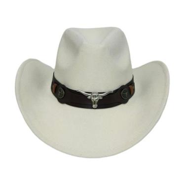 Imagem de Chapéu Country Sertanejo Australiano Rodeio Shows Peão Cowboy Unissex 