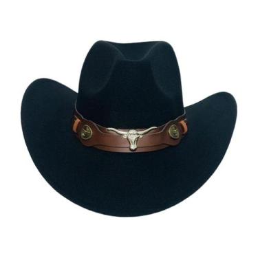 Imagem de Chapéu Country Sertanejo Australiano Rodeio Shows Peão Cowboy Unissex 