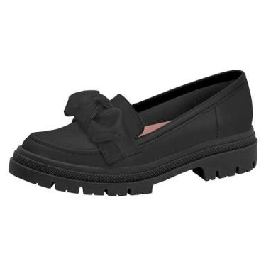 Imagem de Sapato Moleca Loafer Com Laco - 5775.108.9569, 37, Preto