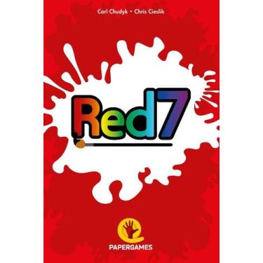 Imagem de Red7 - Jogo de Cartas Estratégico e Rápido - Papergames