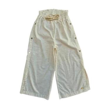 Imagem de Calça Infantil Pantacourt Em Viscose Para Meninas - Up Baby, 8