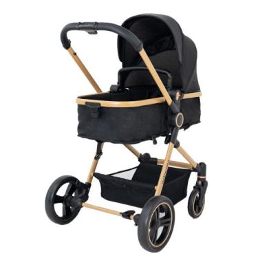 Imagem de Carrinho De Bebê Ivy Gold G22 Berço Passeio E Moisés Galzerano Preto U