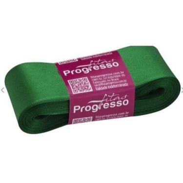 Imagem de FITAS DE CETIM PROGRESSO CF007 10m x 30mm -, VERDE BANDEIRA 217
