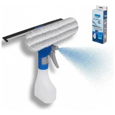 Imagem de Rodo Limpa Vidros 3 Em 1 Borrifador Limpador Janela Limpeza - Clean Te