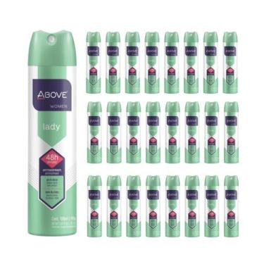 Imagem de Kit com 24 - Desodorante Aerosol Above Lady Feminino 150ml