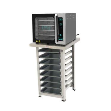 Imagem de Forno Turbo Convector Digital Pro Turquesa FCSP4E 220V + Bancada MES-0